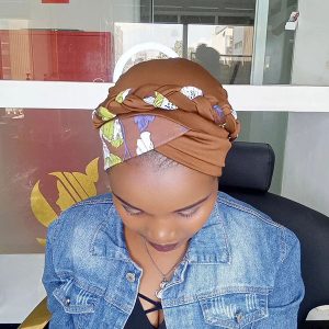 Floral Printed Single Plaited