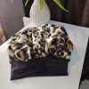 Nude Black Cheetah Double Layered