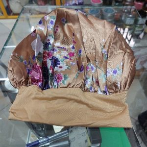 Floral Beige Single Layered L.