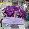 Floral Purple Single Layered L.